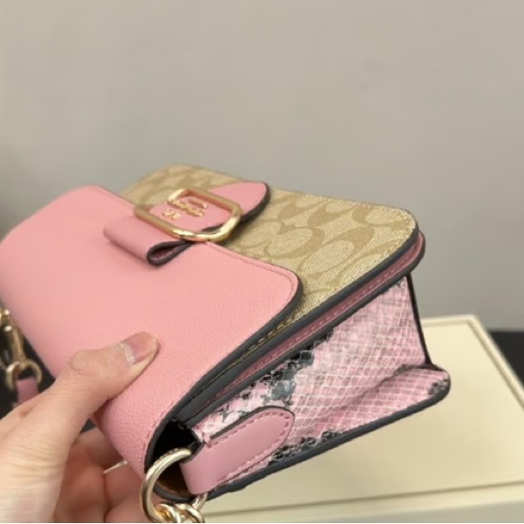 NWT!COACH MORGAN CROSSBODY IN SIGNATURE CANVAS - Picture 5 of 8